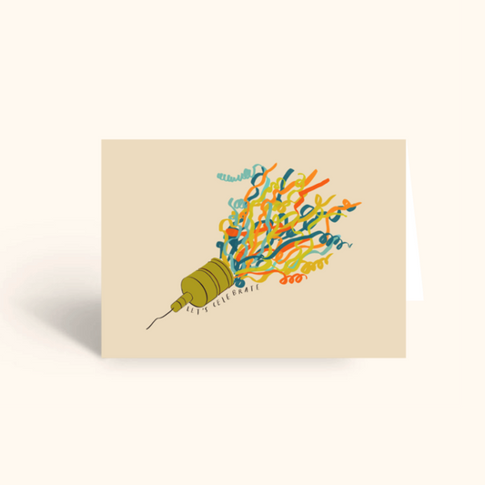 Celebration Greeting Card | Pop